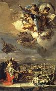 Giambattista Tiepolo, Hl. Thekla erlost Este of the plague